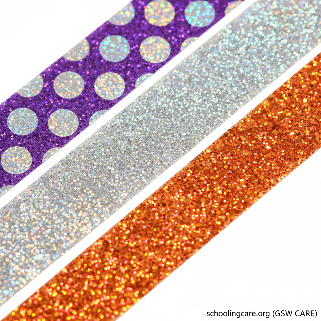 Creative Space Glitter Tape - Macro- Order Now at SchoolingCare Stationary store Online