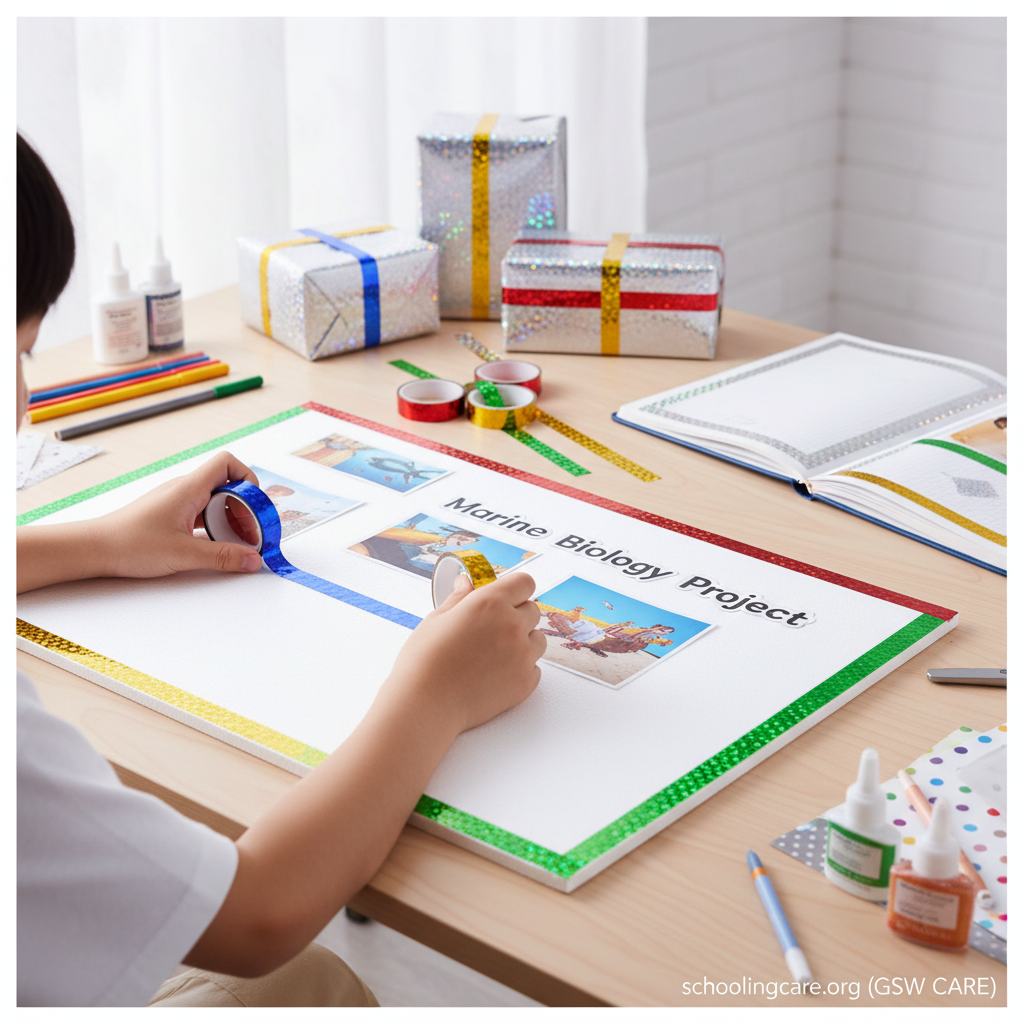 Creative Space Holographic Tape - Lifestyle- Order Now at SchoolingCare Stationary store