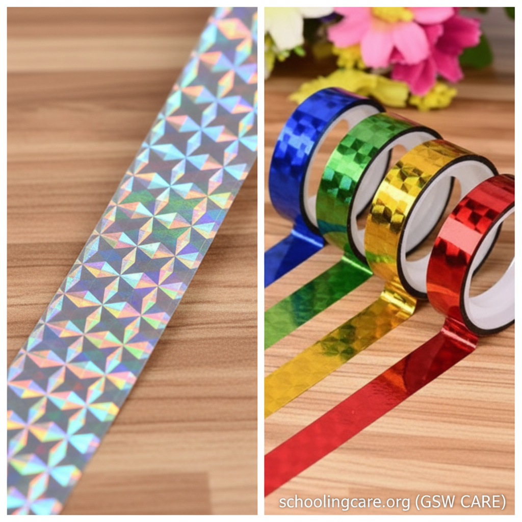 Creative Space Holographic Tape - Macro