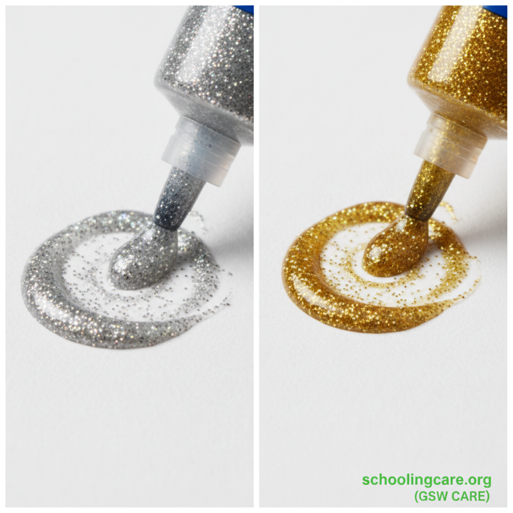 DOMS Glitter Glue - Macro- Order Now at SchoolingCare Stationary store Online