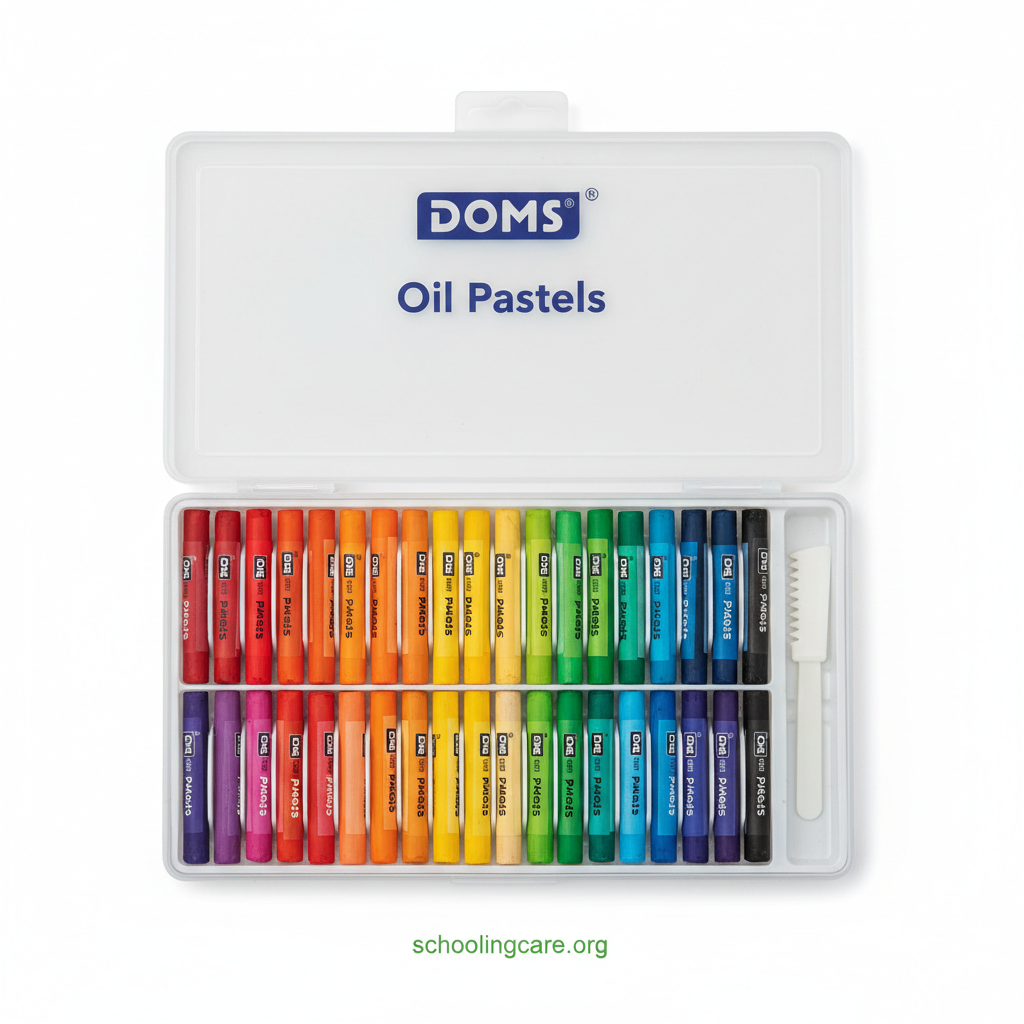DOMS Oil Pastels 25 - order Now at SchoolingCare
