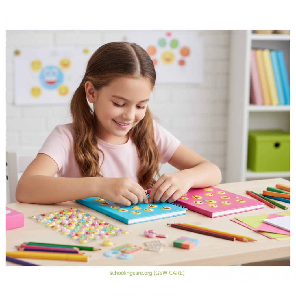 Emoji Sticker Sheet - Lifestyle- Order Now at SchoolingCare Stationary store Online