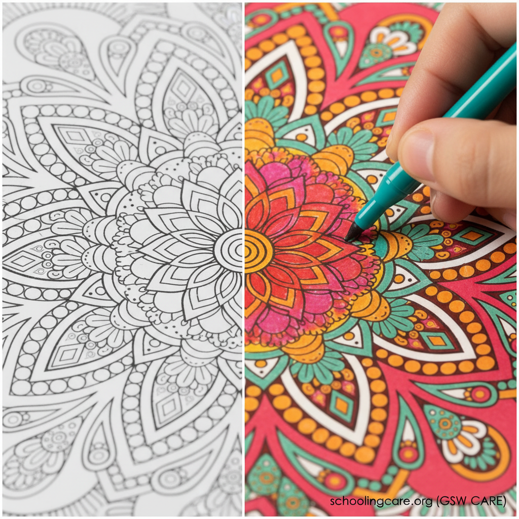 Enchanting Mandala 1 - Macro
