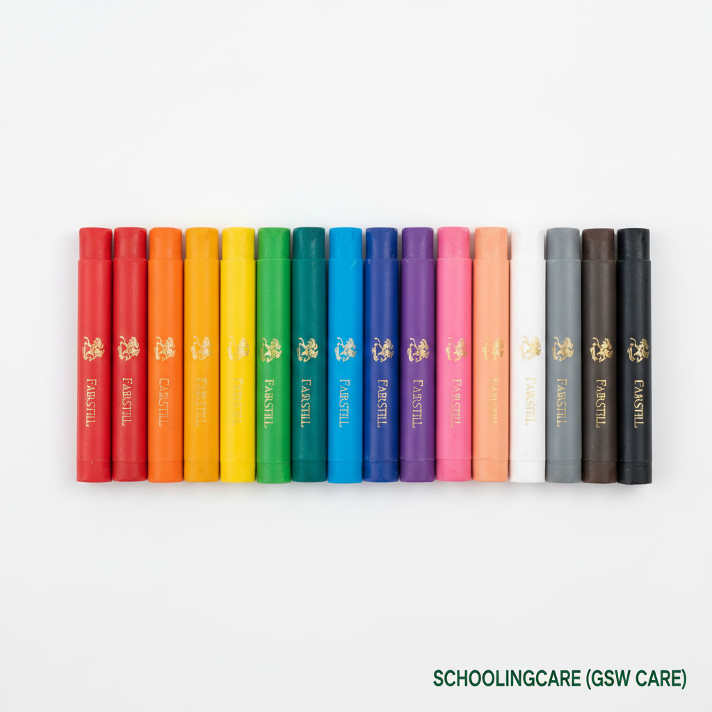FC Oil Pastels - Flat Lay