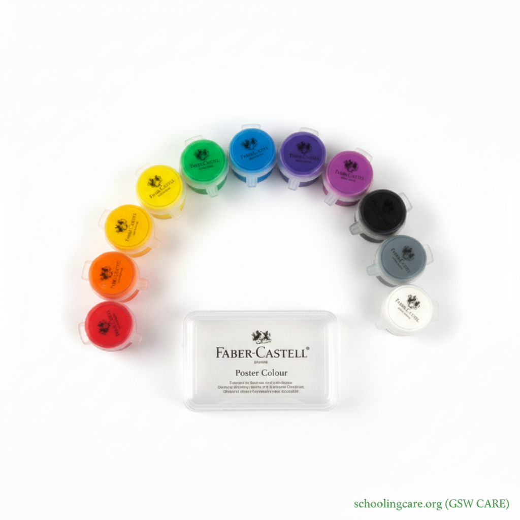 FC Poster Colour - Rainbow- Order Now at SchoolingCare Stationary store Online
