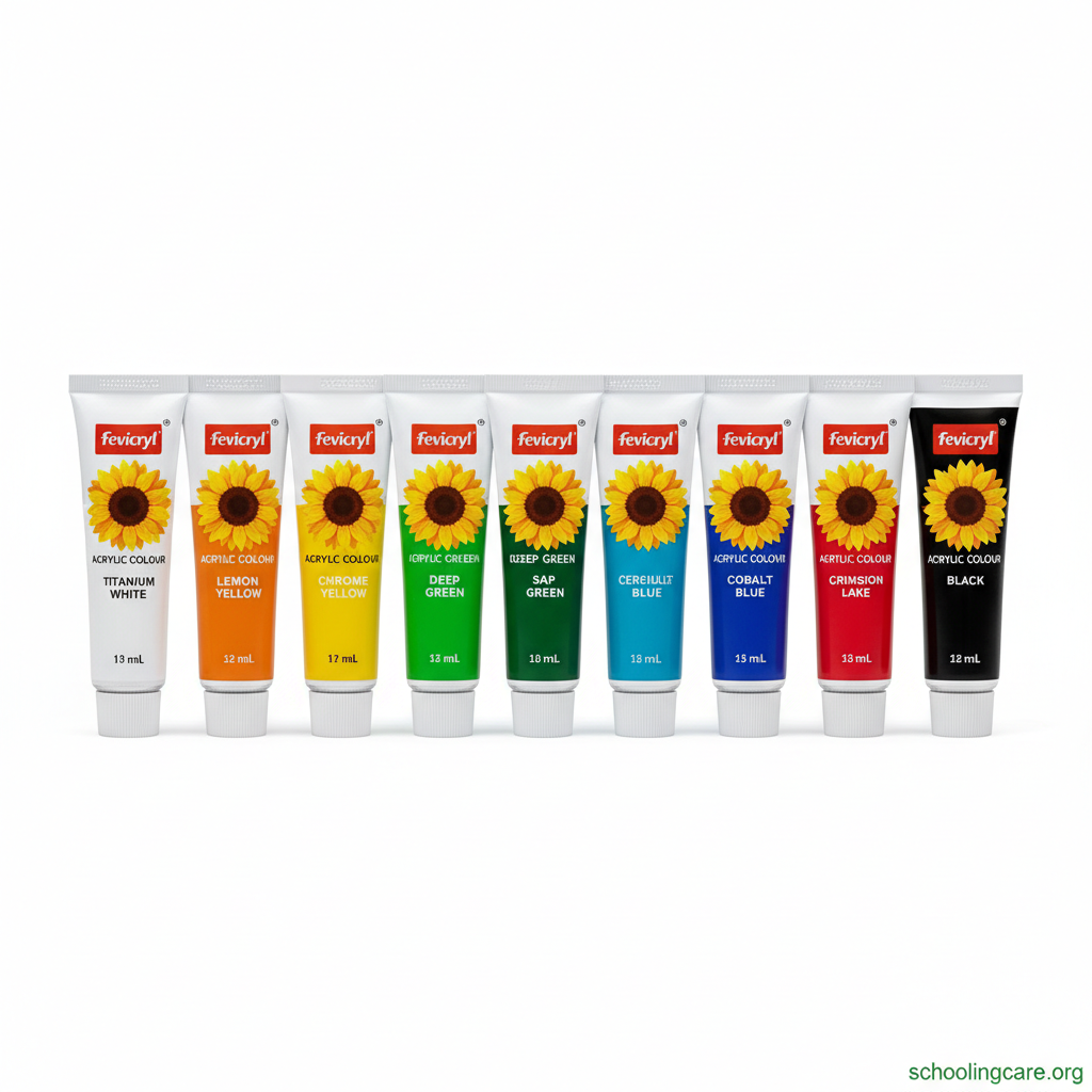 Fevicryl Sunflower Set - Product Shot by SchoolingCare

