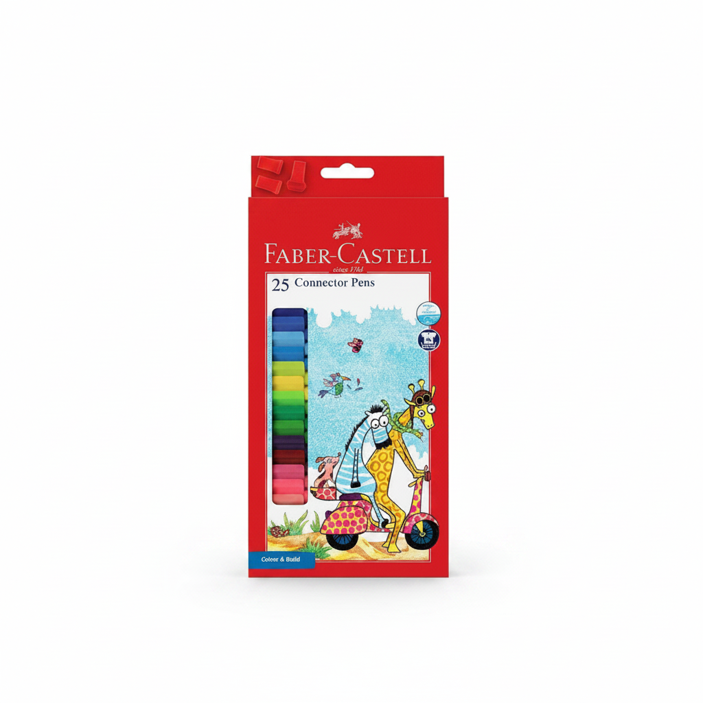  Faber-Castell Tri Grip round paint brush set of 7 multicolour for watercolor and acrylic