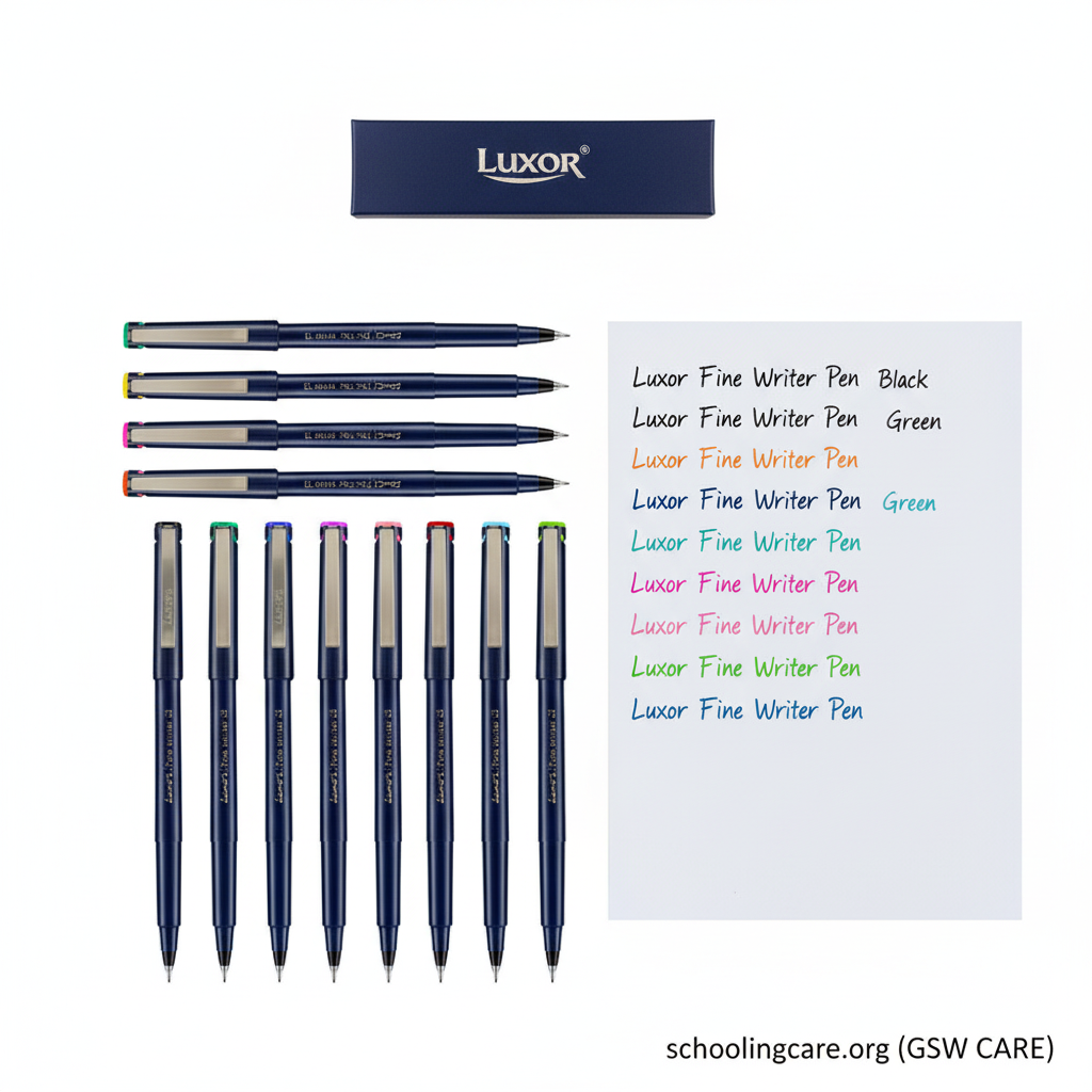 Luxor Fine Writer - Flat-lay