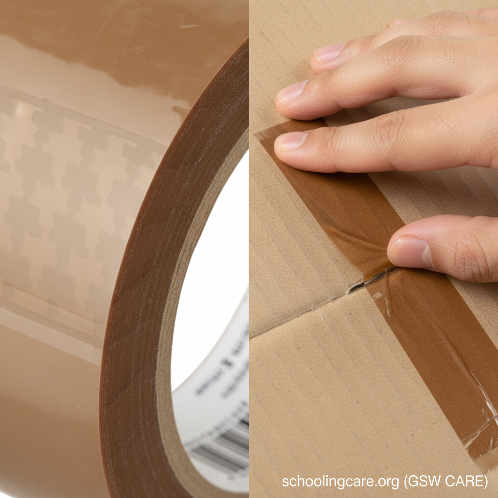 Nuovi BOPP Brown Tape - Macro
