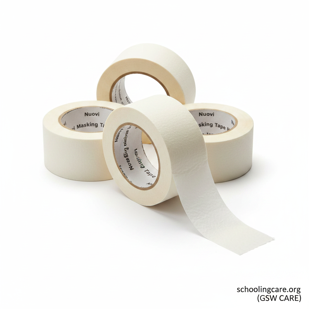Nuovi Masking Tape - 3 Rolls -schoolingcare stationary store