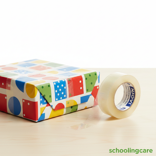 Nuovi Transparent Tape - by SchoolingCare Gift Wrapping