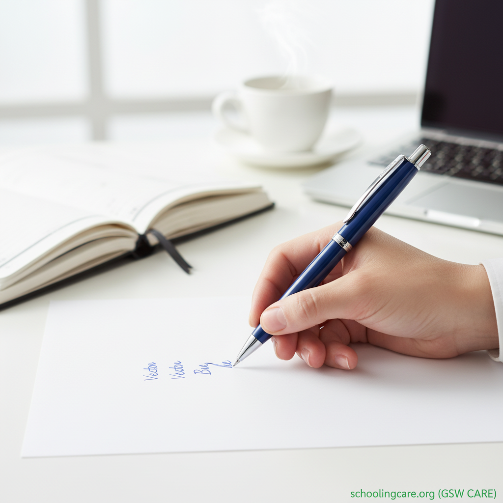 Parker Vector Blue BP - Lifestyle- Order Now at SchoolingCare Stationary store Online