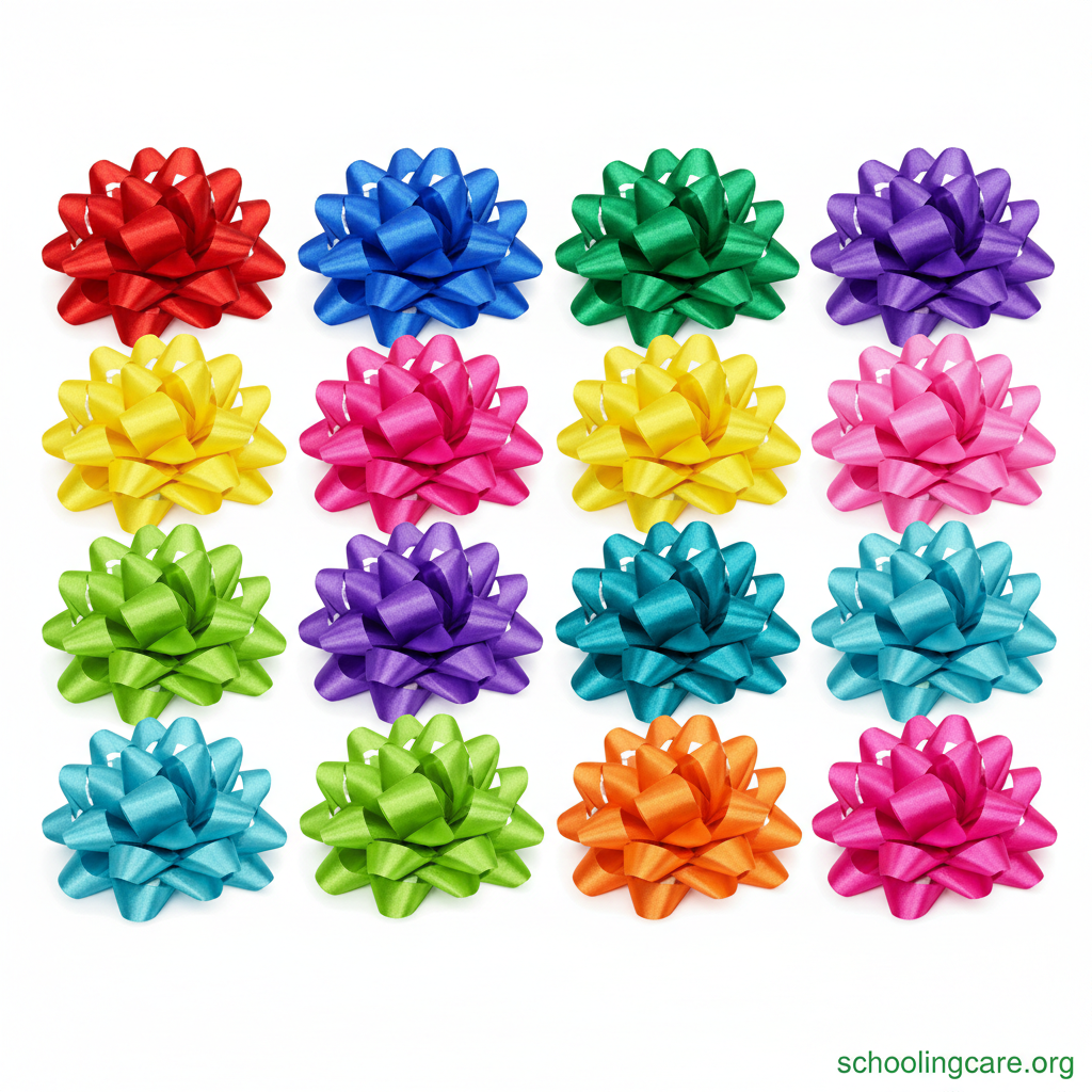 Pull Flower Ribbon - Product Shot by Schoolingcare online Stationary store Buy Now Online