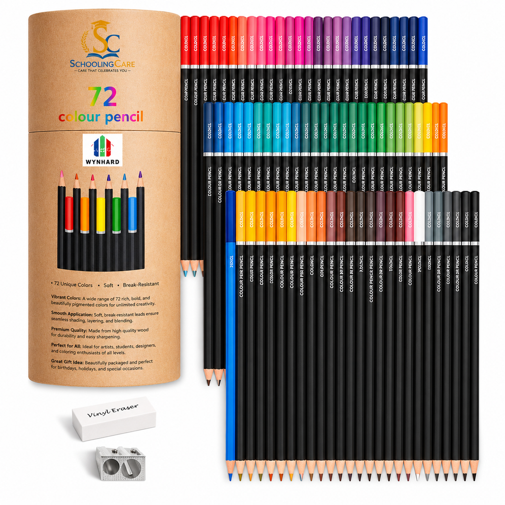  Wynhard colour pencils multicolour set for school art and colouring