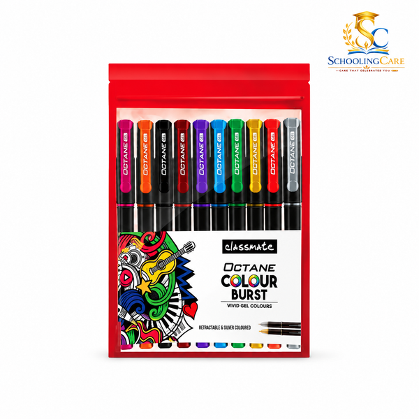 Classmate Gel Pen / 10 Piece Multicolor