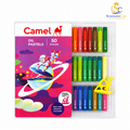  Camel oil pastels set of 50 shades for students and artists, smooth blending