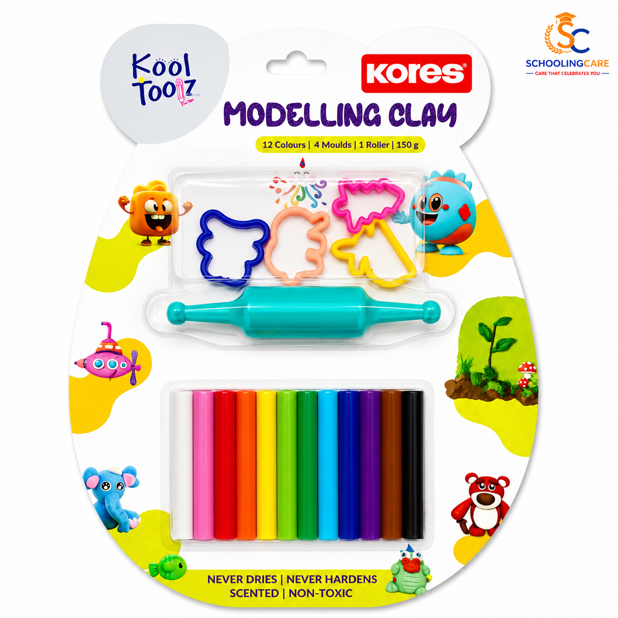 Colorful Children's Modelling Clay Set
