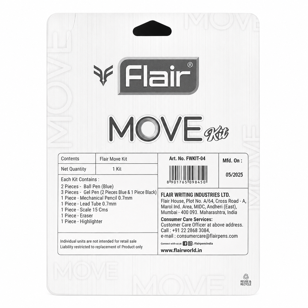 Flair MOVE Kit Stationery Set