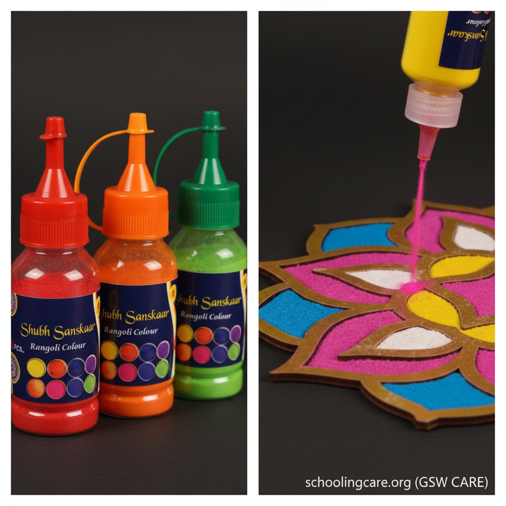 Shubh Sanskaar Rangoli - Macro