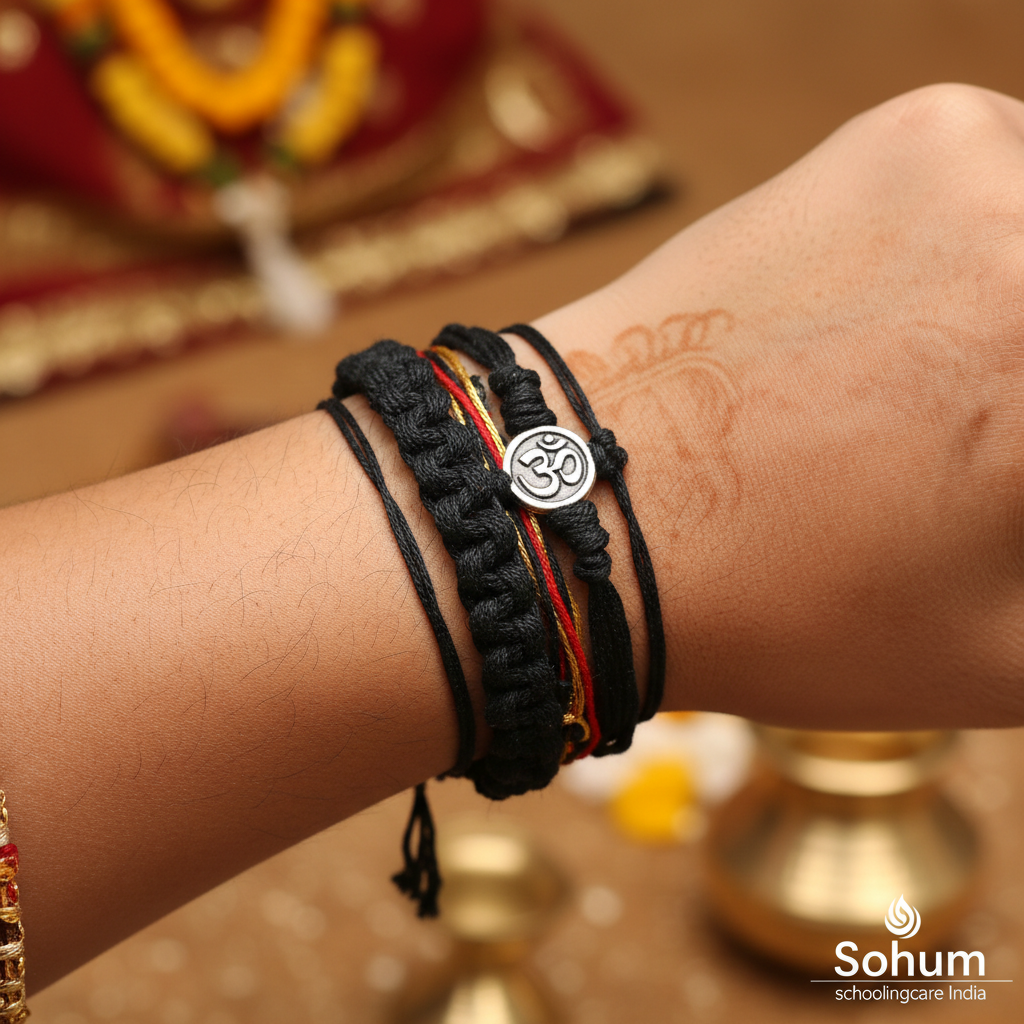 Sohum Black Thread Wrist