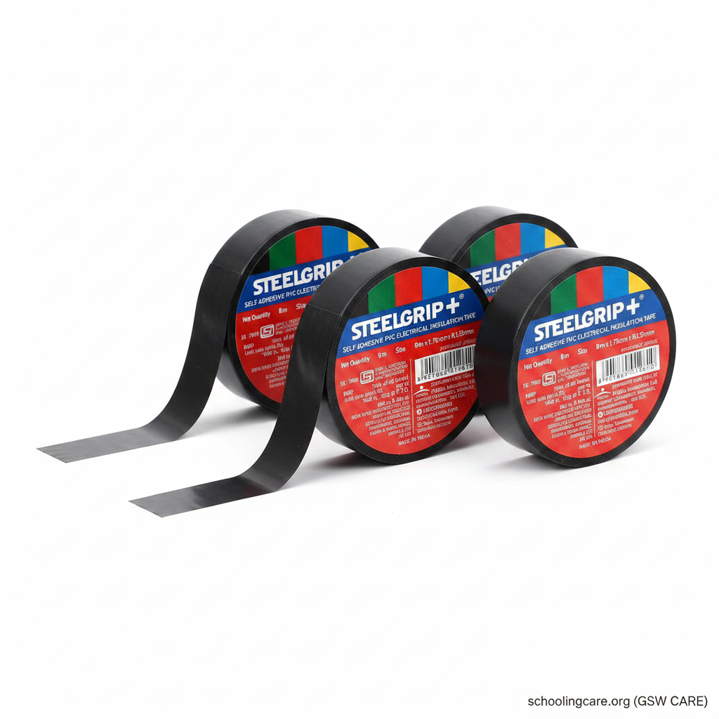 Steelgrip Electrical Tape - Multi- Order Now at SchoolingCare Stationary store Online