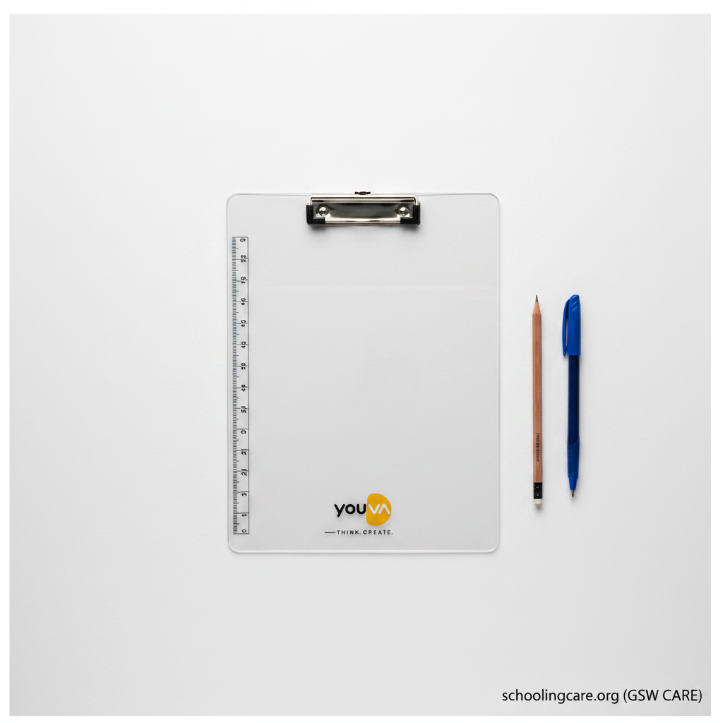 Youva Exam Pad - Flat Lay- Order Now at SchoolingCare Stationary store Online